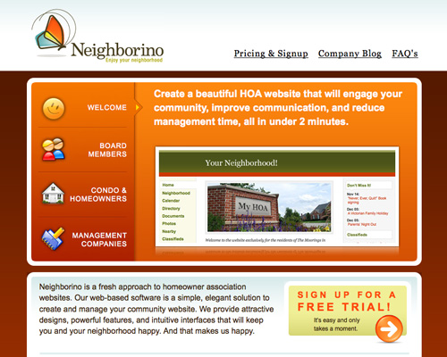 网站建设中橙色的运用！
