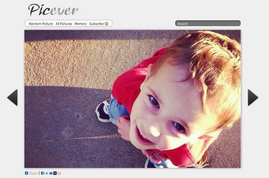 边看边听的照片网站 Picever截图