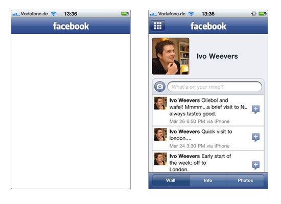 Facebook的 手机网站设计的用户体验准则！