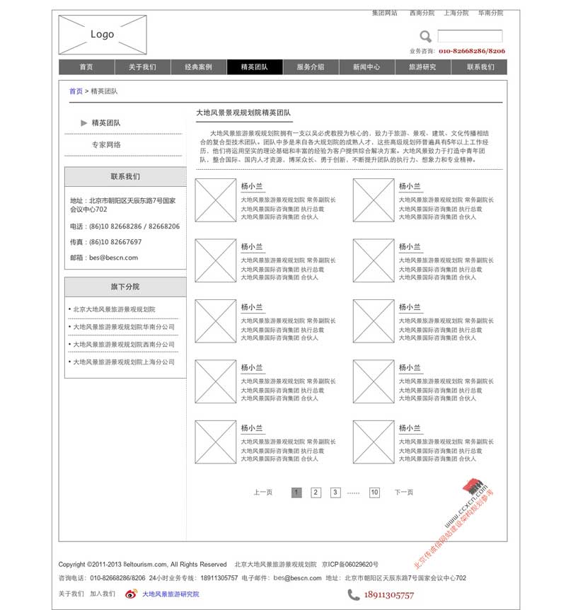 网站规划专题-精英团队