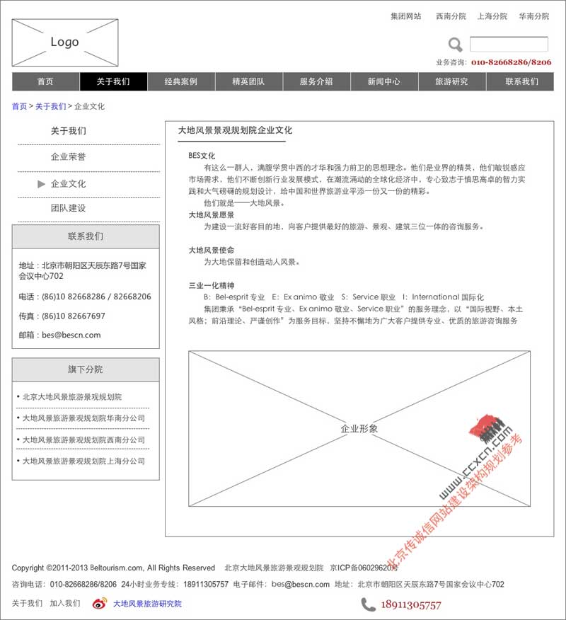 网站规划专题-关于我们-企业文化